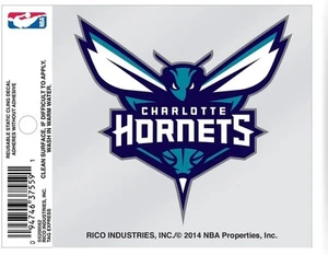 Charlotte Hornets 3 Inch Static Cling Decal - Picture 1 of 1