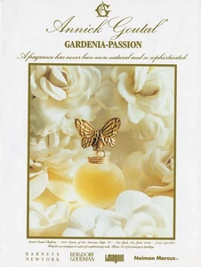 1990 Annick Goutal paris perfume 1-page MAGAZINE AD - Picture 1 of 1