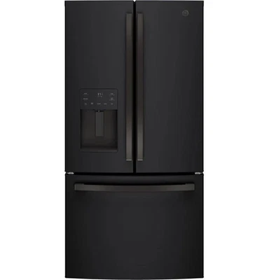 GE GFE26JEMDS 36" 25.6 Cu. Ft. French Door Refrigerator - Black Slate - Image 1 of 4