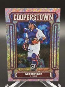 2023 Donruss Ivan Rodriguez COOPERSTOWN No. CT1 - Picture 1 of 10