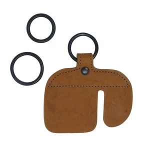 Serious Archery XL American Bison Split Finger O-Ring Tab Linkshand - Bild 1 von 2