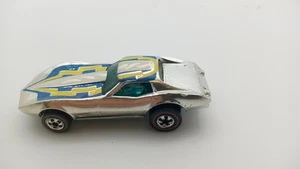 1976 Hot Wheels Redlines "Super Chromes" Corvette Stingray -Loose & Nice - Picture 1 of 6