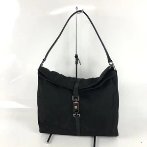 Gucci Jackie borsa a mano in pelle nera tracolla vintage stile hobo Giappone - Foto 1 di 15