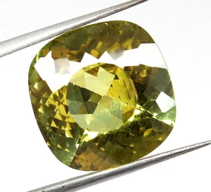 Cushion Cut 5.70 Ct AWESOME Natural Yellow Mali Garnet Certified Loose Gemstone - Picture 1 of 8
