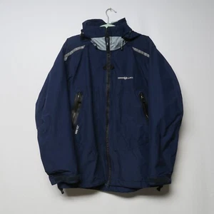 Henri-Lloyd Marine Sailing Breathing Gore-Tex Ocean M Jacket Blue Reflective - Picture 1 of 18