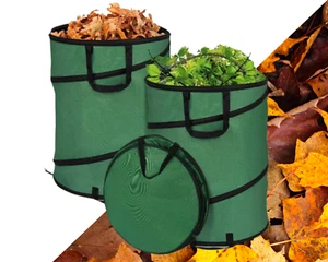 Sacco giardinaggio per Rifiuti da Giardino Raccolta Foglie Pieghevole Mod. PopUp - Imagen 1 de 6