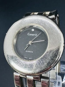 Working Vintage Women's Watch CENERE Analog Fashion Silver Bracelet Band E1 - Picture 1 of 9