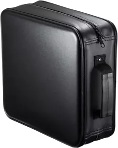 320 Capacity CD Case, Large CD Sleeves, Portable DVD VCD Storage Box, Portable Z - Picture 1 of 9