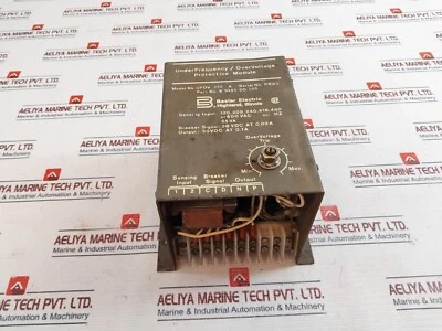Basler Electric Ufov 260 A Under Frequency/Overvoltage Protective Module 30Vdc - Image 1 of 4