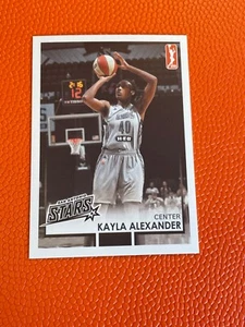 2017 Rittenhouse WNBA Kayla Alexander Syracuse Orange San Antonio Silver Stars - Picture 1 of 2