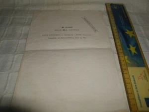 1907: PATENTSCHRIFT KASSEBEER i. VESBECK SAMMELFALLE KAISERLICHES PATENTAMT - Bild 1 von 5