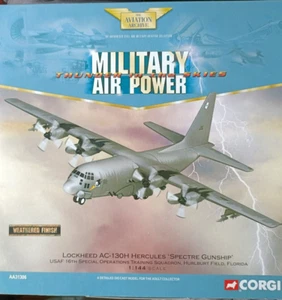 CORGI AVIATION ARCHIVE LOCKHEED AC-130H Spectre 69-6568 USAF 16th SOW, AA31306 - Picture 1 of 4
