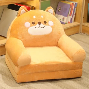 2025 New 2In1 Children Foldable Sofa Backrest Armchair Cartoon Lazy Sofa Chair - Picture 1 of 13