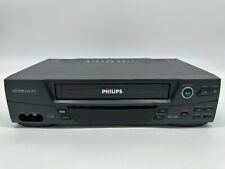 Philips VR620CAT21 Hi-Fi Stereo 4-Head VCR VHS Recorder - No Remote TESTED