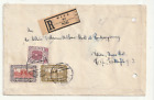 Wien 40 REKO , ANK 285, 291 u. 318 auf Brief 1922 gel.