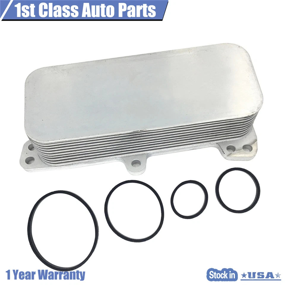 Diesel Oil Cooler W/ O-Ring For 2004-2010 Volkswagen Touareg 2.5 TDI 070117021D Foto 1 de 4