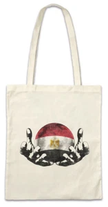 Egypt Football Magic Ball Stofftasche Einkaufstasche egyptian Soccer Flag World - Picture 1 of 1