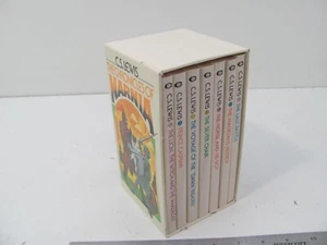 Vtg Chronicles of Narnia 7 Book Box Set by C S Lewis 1970 Paperback 1st Col Ed - Picture 1 of 9