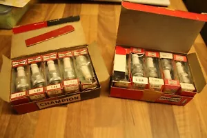 NOS CHAMPION L88 BOX OF 10 SPARK PLUGS, EQUIV NGK B6HS CHAMPION L10 - Picture 1 of 4