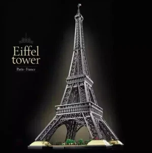 1.5m Eiffel Tower 10307 10001pcs Paris Architecture Model Building Building Toy - Picture 1 of 11