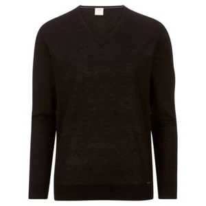 Olymp Strick Pullover Strickpullover Body Fit Level 5 schwarz black 015110 68 - Picture 1 of 2
