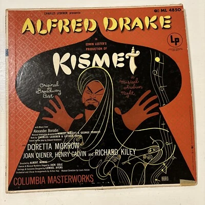 Kismet Original Broadway Cast Columbia Masterworks ML 4850 VG/VG - Image 1 of 4