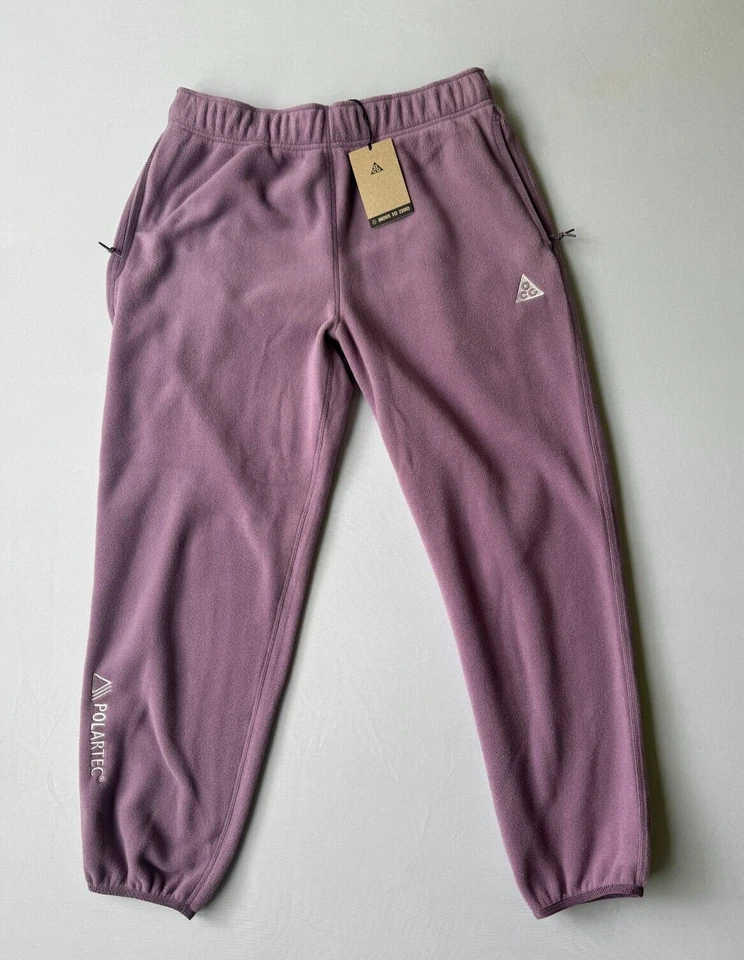 Nike Women's Large ACG Polartec Sweatpants 'Wolf Tree' CV0608-536 Casual