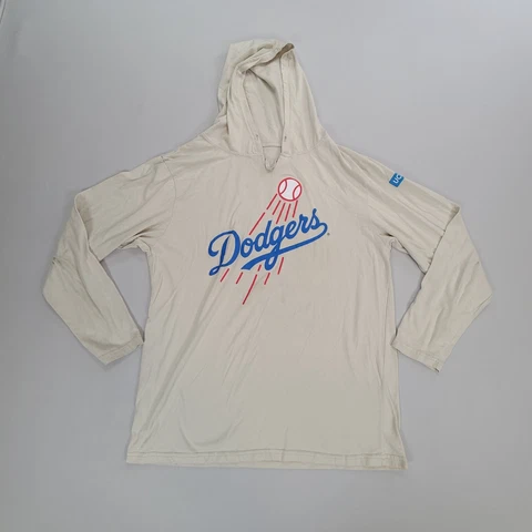 Los Angeles Dodgers Sweater Adult Extra Large Brown Baseball MLB Sweatshirt Mens Cover