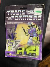 1985 Mixmaster MOC G1 Transformers Constructicon Figure New Detached Bubble