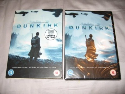 DUNKIRK 2 DISC DVD LTD EDITION With Unseen Extras Brand New in Box & Cellophane - Image 1 of 4
