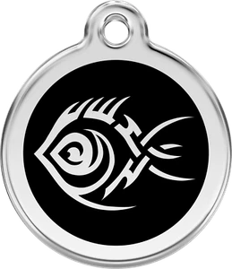 Red Dingo "Tribal Arrows" Dog & Cat ID Tag - Free Engraving - 11 Colours - Picture 1 of 25