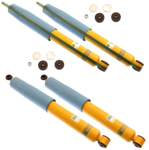 BILSTEIN SHOCK ABSORBER SET,FRONT & REAR,FITS 87-95 JEEP WRANGLER YJ,46MM,GAS - Picture 1 of 3