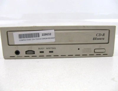 Panasonic CW-7503-B Internal SCSI CD-R Drive CDROM CW7503B OPTICAL Beige - Image 1 of 4