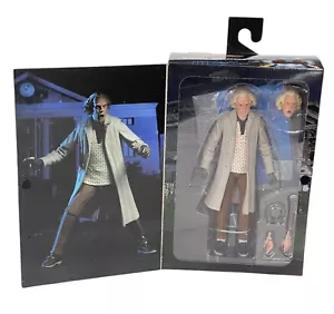 Back To The Future Doc Brown Ultimate Action Figure Brand New Marty McFly - Picture 1 of 5