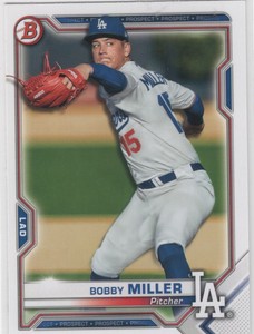 2021 Bowman Bobby Miller