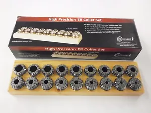 Techniks ER32 Precison English Collet Set 18 Piece (3/16" - 3/4") SYIC 04212IS - Picture 1 of 6