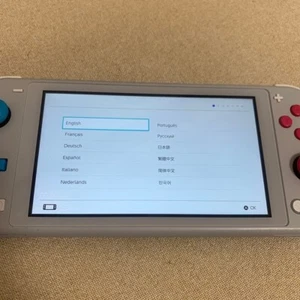 Nintendo Switch Lite Pokemon Zacian Zamazenta Edition Konsole gebraucht - Bild 1 von 8