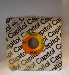 Dick Dale THE SCAVANGER / WILD IDEAS (SURF ROCK 45) #5048 PLAYS VG+ TO VG++ - Picture 1 of 5