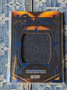 2023 Leaf Pop Century Star Studded Swatches 50 Cent 3/15