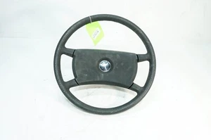72-89 Mercedes 380SL R107 OEM Front Left Steering Wheel Black Leather 5067 - Picture 1 of 13