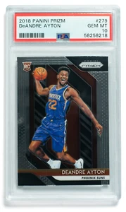 2018-19 Panini Prizm Deandre Ayton RC Rookie Card #279 PSA 10 Gem Mint Blazers - Picture 1 of 2