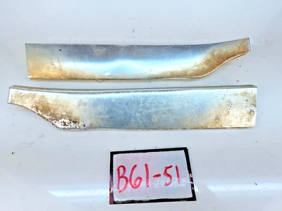 OEM 1960 Chevy Impala Pair Lower Grille Trim Filler Splash Shield Molding B61-51 - Image 1 of 4