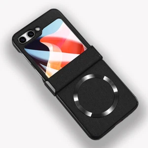 Rugged Hinge Case for Samsung Galaxy Z Flip 6/5 Slim + Built-in Screen Protector - Picture 1 of 18