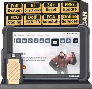 Thinkscan 689BT Free Update Car Diagnostic Scanner Bidirectional OBD2 Scanner UK - Picture 1 of 13