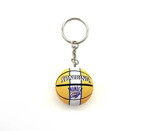 Oklahoma City Thunder basketball keychain Cover