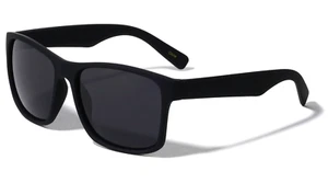 Square Sunglasses OG Retro 55mm (Black Soft Touch) - Picture 1 of 4