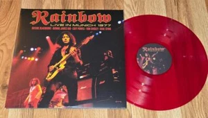Rainbow LIVE IN MUNICH 1977 Ronnie James Dio 2 LP NM 2010 Red Vinyl - Picture 1 of 1