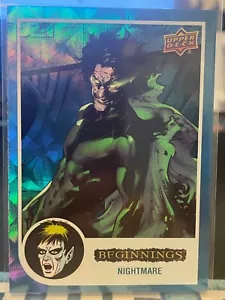 2023 Marvel Beginnings Volume 2 Series 2 Blue Cosmic Cube #127 Nightmare 36/99 - Picture 1 of 2