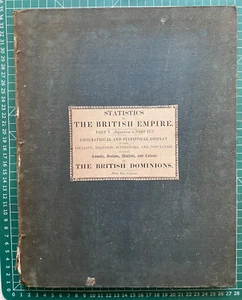 Geografische und statistische Darstellung des britischen Empire 1837 Marshall - Bild 1 von 7