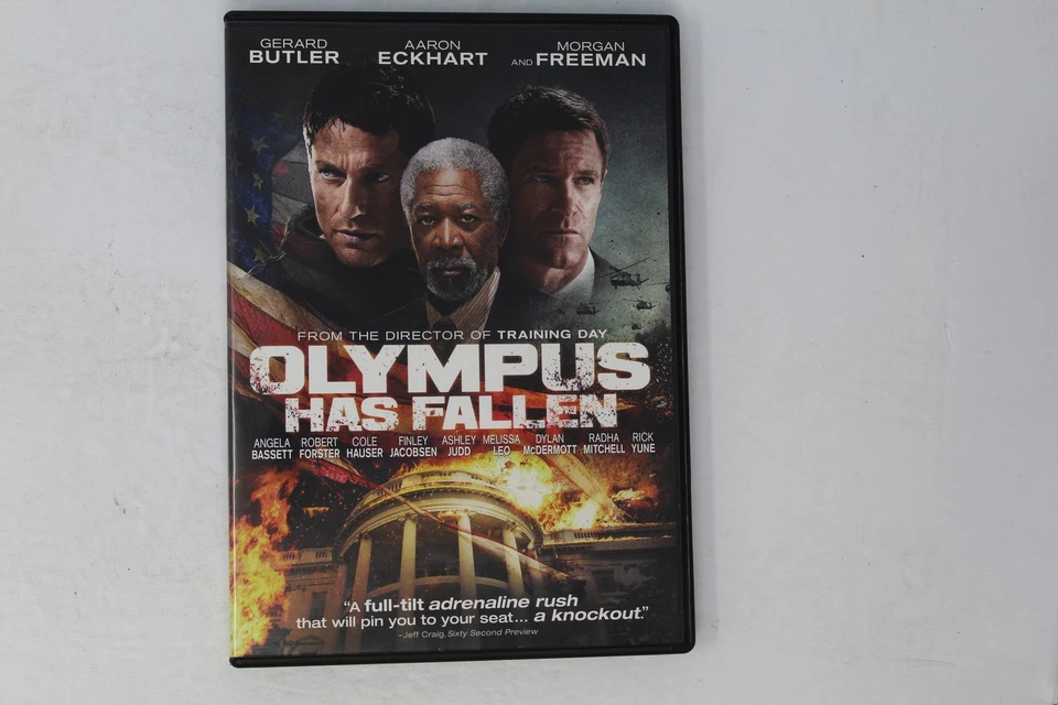 Olympus Has Fallen DVD Gerard Butler Morgan Freeman Foto 1 de 1